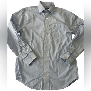 Vineyard Vines Light Blue Micro-Stripe Dress Shirt